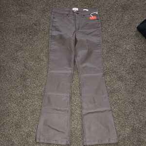 New Flared Metallic Pants